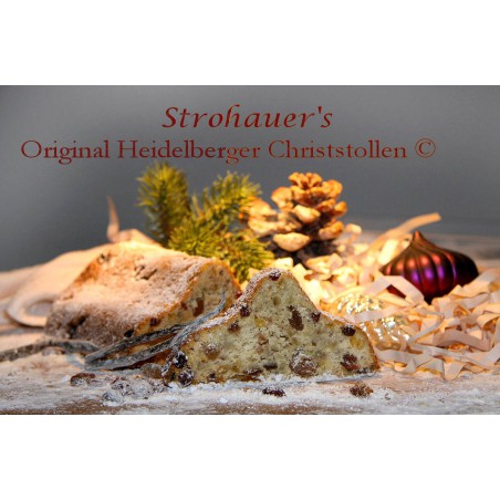 Strohauer's Original Heidelberger Christstollen©